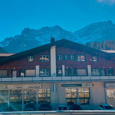 Studio Im Modernen Alpenstyle Adelboden Zewnętrze zdjęcie